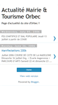 Mobile Screenshot of mairieorbec.blogspot.com
