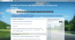 Desktop Screenshot of comiteparentsvitteaux.blogspot.com