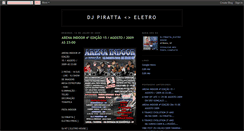 Desktop Screenshot of djpirattaelectrohouse.blogspot.com