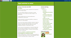 Desktop Screenshot of nutretusalud.blogspot.com