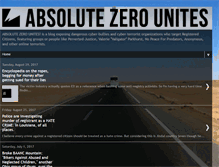 Tablet Screenshot of absolutezerounites.blogspot.com