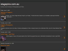 Tablet Screenshot of geoff-stagepics.blogspot.com