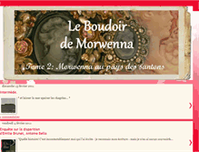 Tablet Screenshot of boudoirdemorwenna.blogspot.com