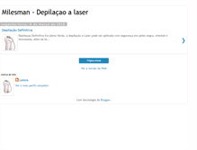 Tablet Screenshot of milesmandepilcaodefinitiva.blogspot.com