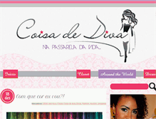 Tablet Screenshot of coisadediva.blogspot.com