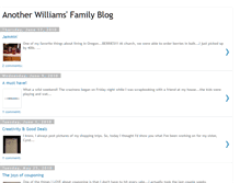 Tablet Screenshot of anotherwilliamsfamily.blogspot.com