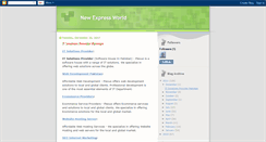Desktop Screenshot of newexpressworld.blogspot.com