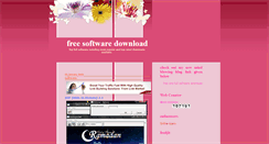 Desktop Screenshot of freesoftwaredownloadhere.blogspot.com