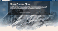 Desktop Screenshot of minhapequenaalma.blogspot.com