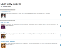 Tablet Screenshot of lovingeverysinglemoment.blogspot.com