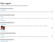 Tablet Screenshot of dulavagyok.blogspot.com