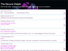 Tablet Screenshot of devyneone.blogspot.com