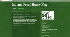 Desktop Screenshot of iflbooktalk.blogspot.com