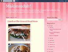 Tablet Screenshot of makansudah.blogspot.com