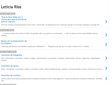 Tablet Screenshot of leticiarios-tecnicasvisuales.blogspot.com