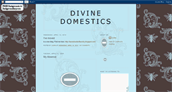 Desktop Screenshot of divinedomestics.blogspot.com