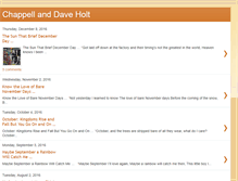 Tablet Screenshot of chappellanddaveholt.blogspot.com