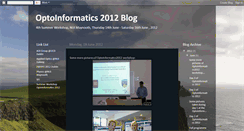 Desktop Screenshot of optoinformatics2012.blogspot.com