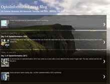 Tablet Screenshot of optoinformatics2012.blogspot.com