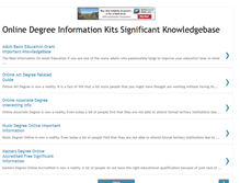 Tablet Screenshot of onlinedegreeinformationkits.blogspot.com