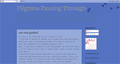 Desktop Screenshot of pilgrimspassingthrough.blogspot.com