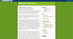 Desktop Screenshot of philosophyofengineering.blogspot.com