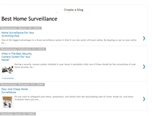 Tablet Screenshot of best-home-surveillance.blogspot.com