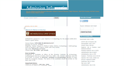 Desktop Screenshot of admission-info.blogspot.com
