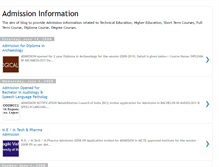 Tablet Screenshot of admission-info.blogspot.com