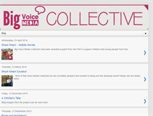 Tablet Screenshot of bigvoicemediablog.blogspot.com