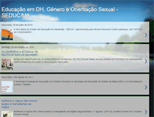 Tablet Screenshot of educacaoemdireitoshumanoseducma.blogspot.com