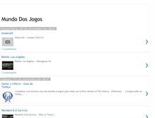 Tablet Screenshot of mundodosjogosgt.blogspot.com