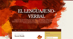 Desktop Screenshot of el-lenguaje-corporal.blogspot.com