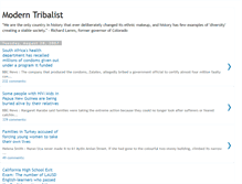 Tablet Screenshot of moderntribalist.blogspot.com