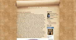 Desktop Screenshot of ghazipurinindia.blogspot.com