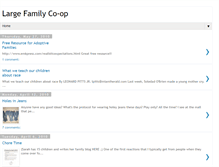 Tablet Screenshot of largefamilycoop.blogspot.com