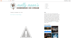 Desktop Screenshot of mollymoonicecream.blogspot.com