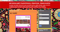 Desktop Screenshot of musingart.blogspot.com