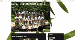 Desktop Screenshot of halaukupukupukealoha.blogspot.com