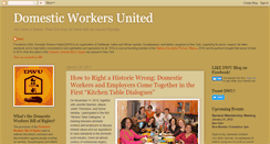 Desktop Screenshot of domesticworkersunited.blogspot.com