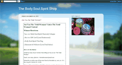 Desktop Screenshot of bodysoulspiritshop.blogspot.com