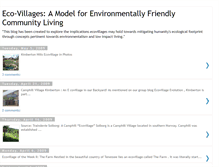 Tablet Screenshot of ecovillagepotential.blogspot.com