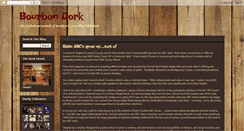 Desktop Screenshot of bourbondork.blogspot.com