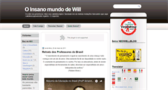 Desktop Screenshot of meumundinhoinsanowill.blogspot.com