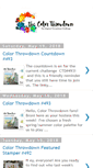 Mobile Screenshot of colorthrowdown.blogspot.com