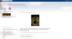 Desktop Screenshot of efeitos-secundarios.blogspot.com