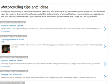 Tablet Screenshot of cycletips.blogspot.com