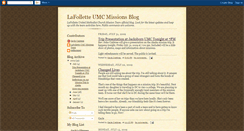 Desktop Screenshot of lafolletteumcmissions.blogspot.com