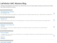 Tablet Screenshot of lafolletteumcmissions.blogspot.com