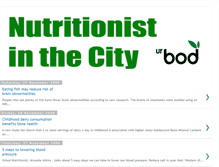 Tablet Screenshot of nutritionistincityoflondon.blogspot.com